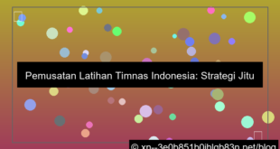 agenda pemusatan latihan timnas