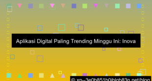 visual aplikasi digital trending minggu ini