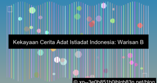 grafik cerita adat istiadat indonesia