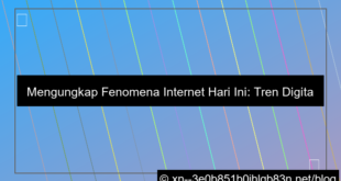 visual fenomena internet hari ini