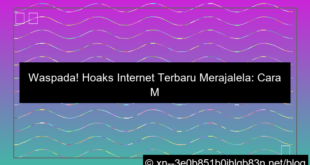 hoaks internet terbaru