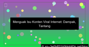 isu konten viral internet