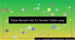 visual kabar menarik hari ini
