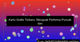 kartu grafis terbaru