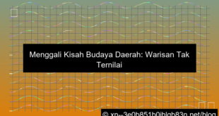 kisah budaya daerah