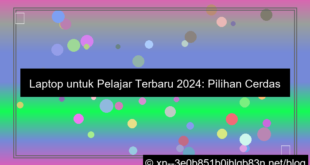 laptop untuk pelajar terbaru