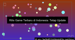 grafik rilis game terbaru di indonesia