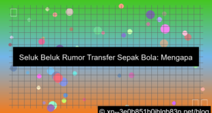 grafik rumor transfer pemain sepak bola