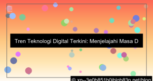 tren teknologi digital terbaru