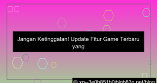 update fitur game terbaru