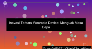 ilustrasi wearable device terbaru