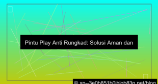 pintu play anti rungkad