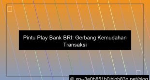 pintu play bank bri