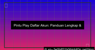 pintu play daftar akun