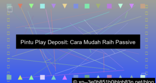 pintu play deposit