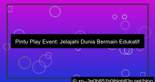 ilustrasi pintu play event