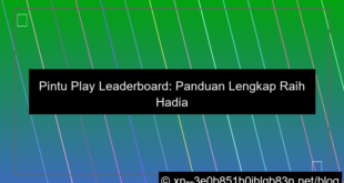 desain pintu play leaderboard