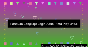 pintu play login akun