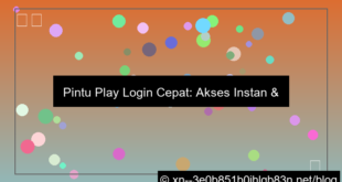 desain pintu play login cepat