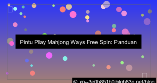 pintu play mahjong ways free spin