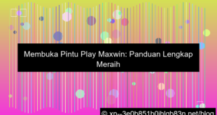pintu play maxwin