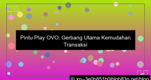 desain pintu play ovo