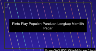 desain pintu play populer