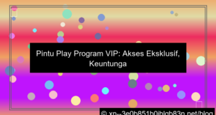 grafik pintu play program vip