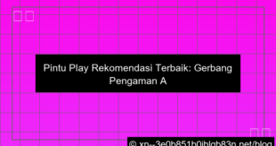 gambar pintu play rekomendasi