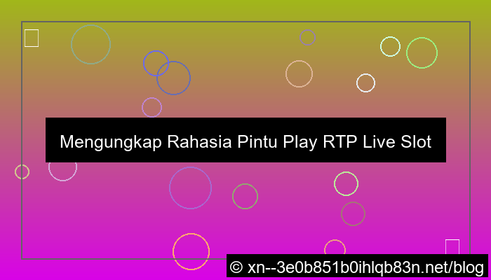 pintu play rtp live