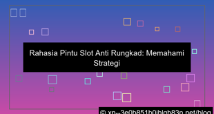 ilustrasi pintu play slot anti rungkad