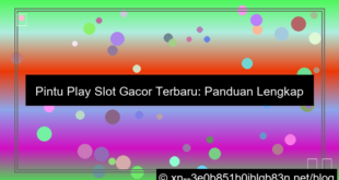 desain pintu play slot gacor terbaru