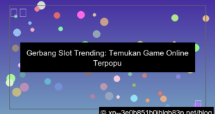 pintu play slot trending