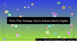 ilustrasi pintu play strategi