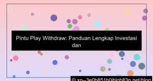 pintu play withdraw