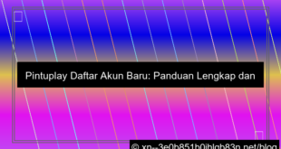 gambar pintuplay daftar akun baru