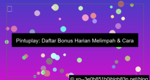 pintuplay daftar bonus harian