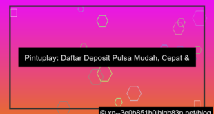 grafik pintuplay daftar deposit pulsa