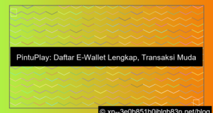 grafik pintuplay daftar e wallet lengkap