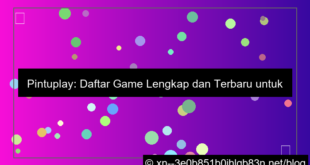 gambar pintuplay daftar game lengkap