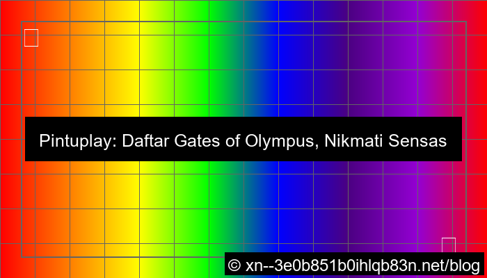 pintuplay daftar gates of olympus