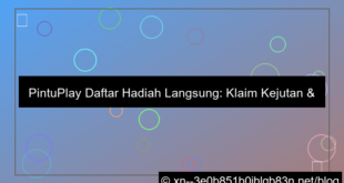 visual pintuplay daftar hadiah langsung
