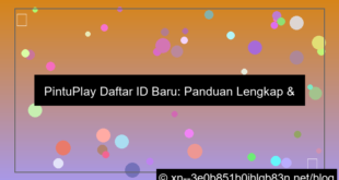pintuplay daftar id baru