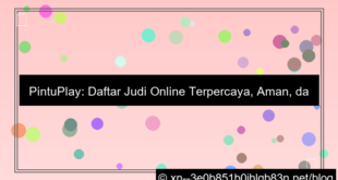 desain pintuplay daftar judi online terpercaya