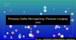 grafik pintuplay daftar microgaming