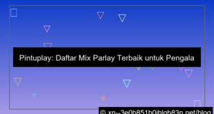 pintuplay daftar mix parlay