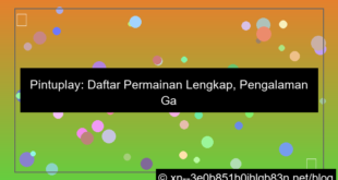 pintuplay daftar permainan lengkap