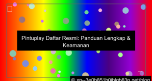visual pintuplay daftar resmi