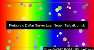 pintuplay daftar server luar negeri