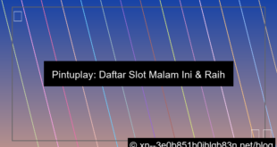 pintuplay daftar slot malam ini